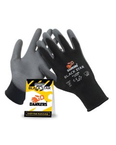 Zaštitne rukavice DANKERS BLACK STAR BL