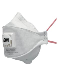Jednokratna FFP3 maska 3M 9332+, sklopiva, sa ventilom
