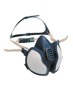 Polumaska 3M 4255, sa integrisanim A2P3 filterima