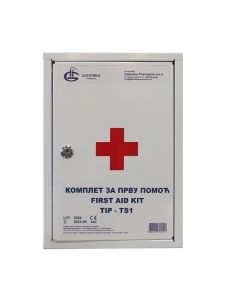 Ormarić za pružanje prve pomoći TS1, metalni, pun