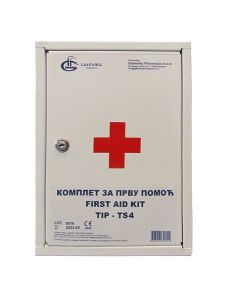 Ormarić za pružanje prve pomoći TS4, metalni, pun