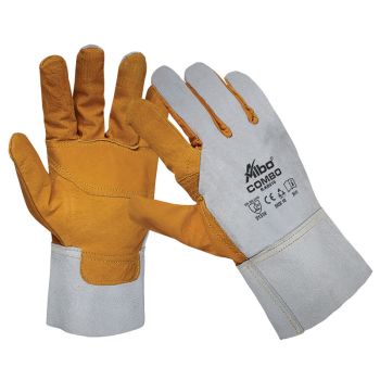 Zaštitne kožne rukavice COMBO
