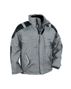 CYCLONE - sertifikovana zimska jakna za zaštitu od kiše i hladnoće-44-SVETLO SIVA