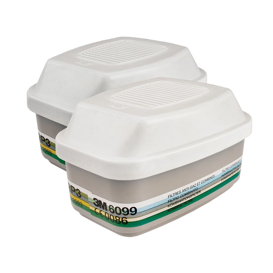 Filteri ABEK2HgP3 + formaldehid - 6099 (par)